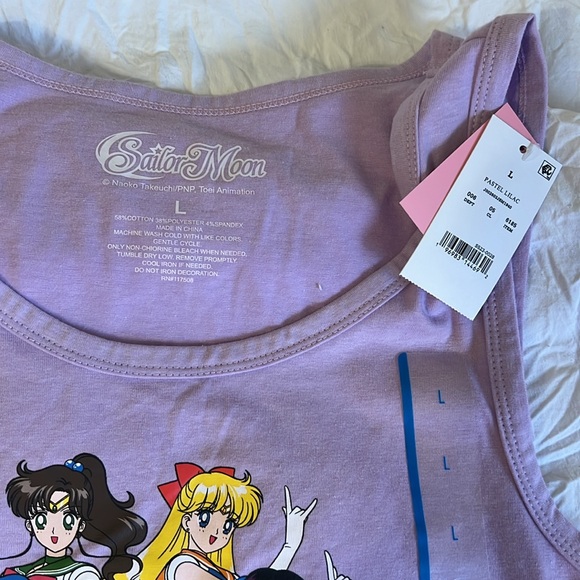 Sailor Moon Anime Tank Top NWT - Picture 3 of 4